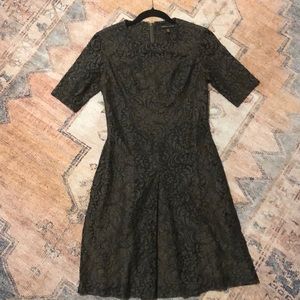 Cynthia Steffe Moss Green Lace Dress